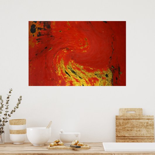 液体太陽 ポスター (キッチン)