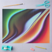 液体抽象芸術ティッシュペーパー 薄葉紙 (クラフト)