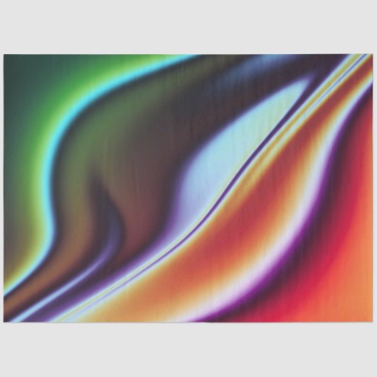 液体抽象芸術ティッシュペーパー 薄葉紙 (正面)