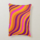 液体旋回流溝状ストライプY2Kパターン アクセントクッション (裏面(縦))