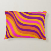 液体旋回流溝状ストライプY2Kパターン アクセントクッション (裏面)