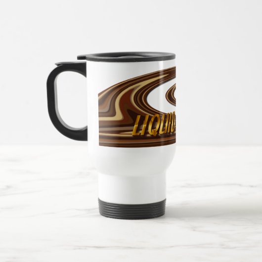 液体正気コーヒーユーモアタンブラー トラベルマグ (左)