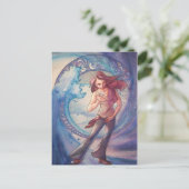 液体水姿 ポストカード (スタンド正面)