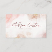 液体水色アルコールインク 予約カード (裏面)