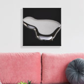 液体水銀 キャンバスプリント (インサイチュ (リビング))