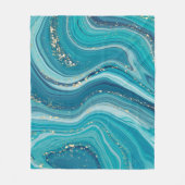 液体泥石及びグリッターフリースブランケット フリースブランケット (正面)