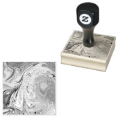 液体注ぎ抽象芸術パターン ラバースタンプ (押印)