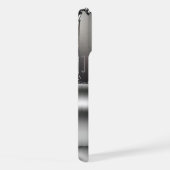 液体滴下グロッシー金属デザイン iPhoneケース (右側面)