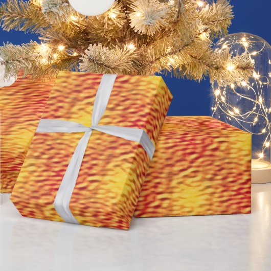 液体火連動パターン ラッピングペーパー (クリスマス)