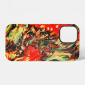 液体熱iPhoneケース iPhoneケース (裏面横)
