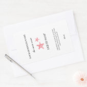 液体石鹸ディスペンサー化粧品ボトル包装 長方形シール (封筒)