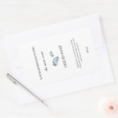 液体石鹸ディスペンサー化粧品ボトル包装 長方形シール (封筒)