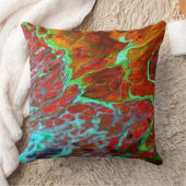 液体絵を描樹脂流動芸術スタイル脱色枕 クッション (ブランケット)