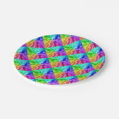 液体色 ペーパープレート (アングル)