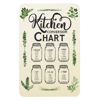 液体計測変換チャート4x6 マグネット