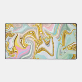 液体金ゴールドパステル デスクマット