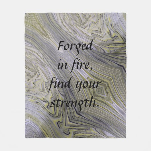 液体金ゴールドフリースブランケット フリースブランケット (正面)