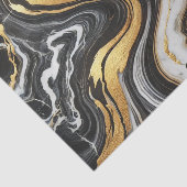 液体金ゴールド白黒マーブルルックグラム結婚ズ 薄葉紙 (詳細)