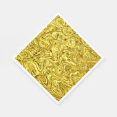 液体金ゴールド スタンダードランチョンナプキン (角)