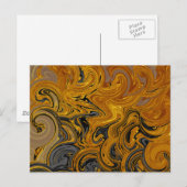液体金ゴールド ポストカード (正面/裏面)