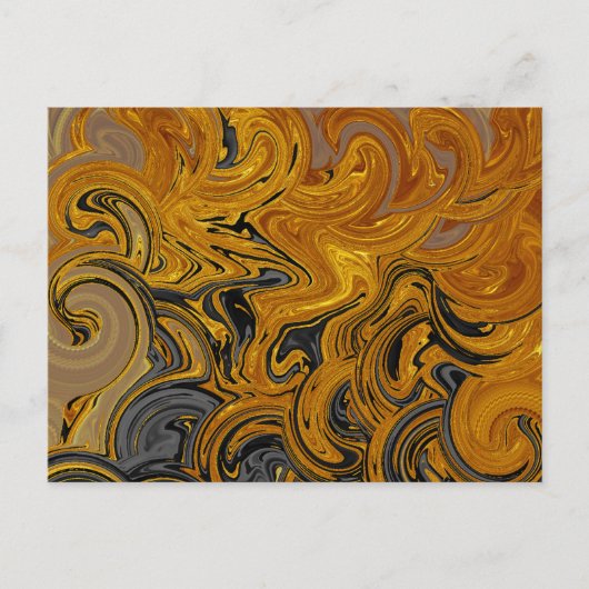 液体金ゴールド ポストカード (正面)
