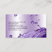 液体金属パープル  名刺 (裏面)