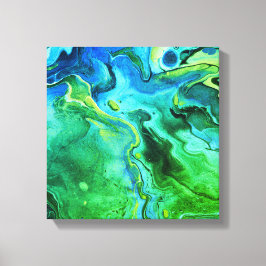 液体銀河系5 キャンバスプリント