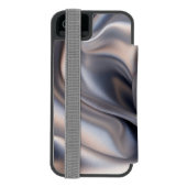 液体銀 INCIPIO iPhoneウォレットケース (フォリオ裏面)