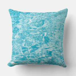 液体青白抽象芸術装飾用クッション クッション