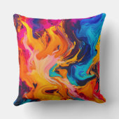 液体鮮やかアートワーク クッション (裏面)