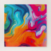 液体鮮やかアートワーク ジグソーパズル (横)