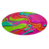 液体鮮やか絵を描 カッティングボード (角)