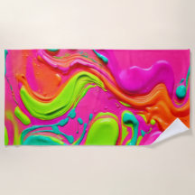 液体鮮やか絵を描