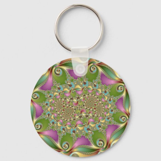 液体 キーホルダー (正面)