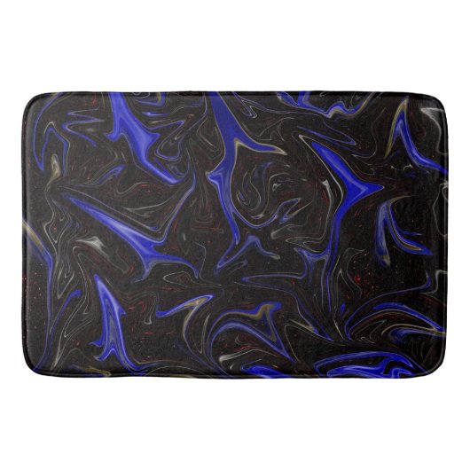 液化外部空間パターン バスマット (正面)