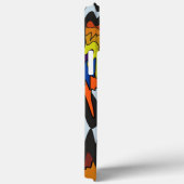 液滴溝カラフル状ストライプトリップ(幻覚体験)のような模様 Case-Mate iPhoneケース (裏面 / 右)