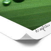 液滴 ポスター (角)