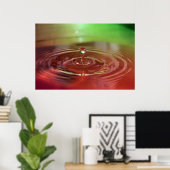 液滴 ポスター (ホームオフィス)