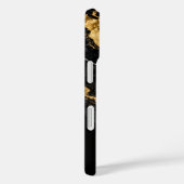 液状の金色の大理石の脈理 Case-Mate iPhoneケース (裏面 / 右)