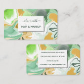 液状モダンアートアクリル 名刺 (正面/裏面)