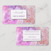 液状モダンアートアクリル 名刺 (正面/裏面)