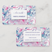 液状モダンアートアクリル 名刺 (正面/裏面)