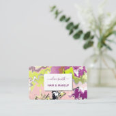 液状モダンアートアクリル 名刺 (スタンド正面)