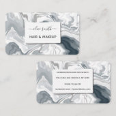 液状モダンアートアクリル 名刺 (正面/裏面)