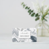 液状モダンアートアクリル 名刺 (スタンド正面)