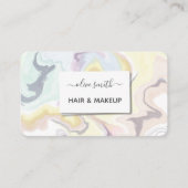 液状モダンアートアクリル 名刺 (正面)