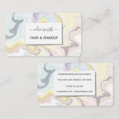 液状モダンアートアクリル 名刺 (正面/裏面)