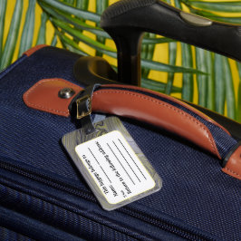 液状金属アクリルインスパイア注液 ラゲッジタグ