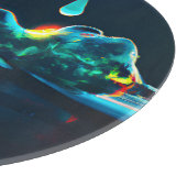 液白熱［赤熱］光を放つ滴 カッティングボード (角)