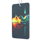 液白熱［赤熱］光を放つ滴 カーエアーフレッシュナー (左)